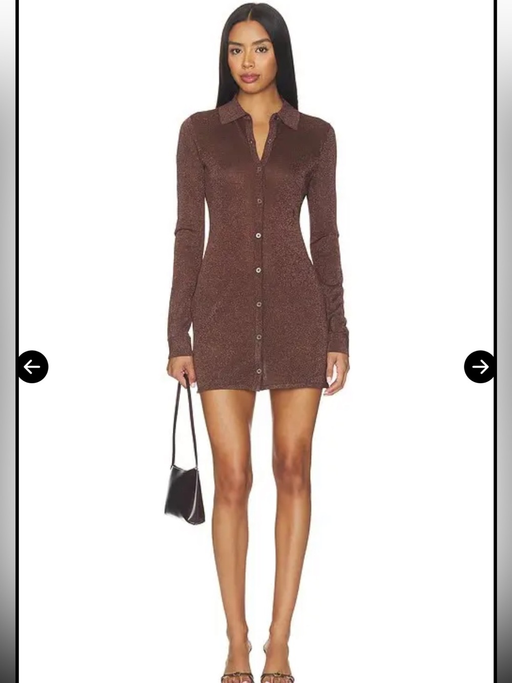 Ksubi Devin Long Sleeve Shirt Dress NWT sz S